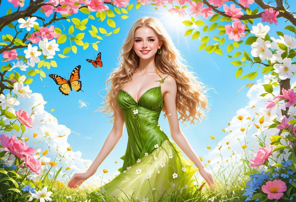 spring goddess